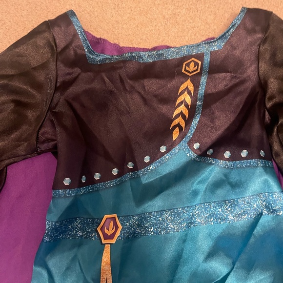 Disney frozen Anna dress Black, Blue, and Purple - Picture 2 of 5